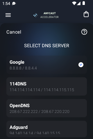 anycast 安卓android下载效果预览图